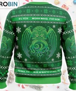 Cthulhu Cultist Christmas Ugly Christmas Sweater