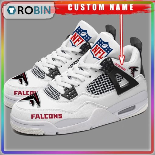 Custom Atlanta Falcons NFL Air Jordan 4 Sneaker
