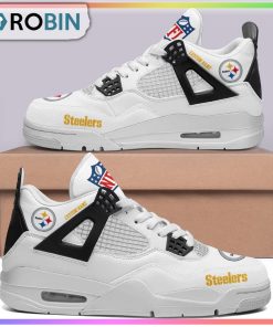 Custom Pittsburgh Steelers NFL Air Jordan 4 Sneaker