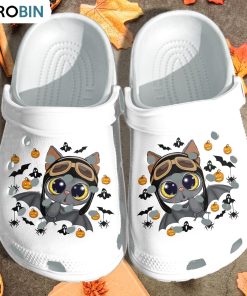 Cute Bat Halloween Crocs Shoes