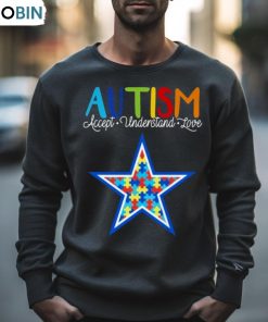 Dallas Cowboys Autism Accept Understand Love 2023 Shirt Dallas Cowboys Autism Accept Understand Love 2023 Shirt