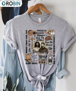 Dan Shay Shirt , Country Concert Music Crewneck Short Sleeve