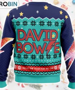 David Bowie Ugly Christmas Sweater