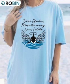Dear Gladis Make Them Pay Shirt , Lolita Orca Tee Tops Long Sleeve