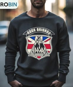 Def Leppard Rock Brigade Tour T Shirt