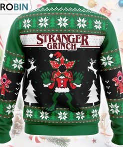 Demogorgon Stranger Grinch Stranger Things Ugly Christmas Sweater
