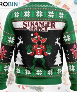 Demogorgon Stranger Grinch Stranger Things Ugly Christmas Sweater