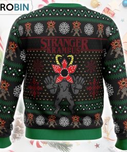 Demogorgon Stranger Krampus Stranger Things Ugly Christmas Sweater