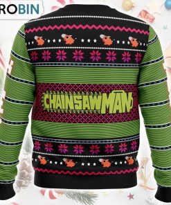 Denji Chainsaw Man Ugly Christmas Sweater