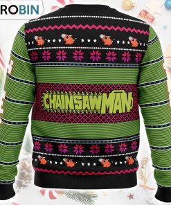 Denji Chainsaw Man Ugly Christmas Sweater