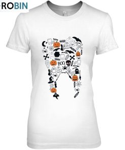 Dental Halloween Shirt Gift For Dentist Unisex Shirt