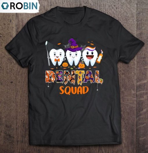 Dental Squad Cute Halloween Unisex Shirt
