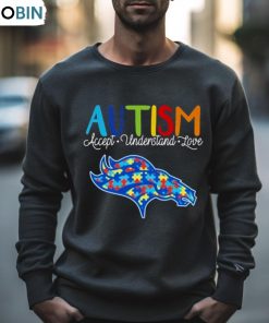 Denver Broncos Autism Accept Understand Love 2023 Shirt