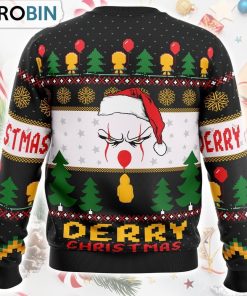 Derry Pennywise Christmas Ugly Christmas Sweater