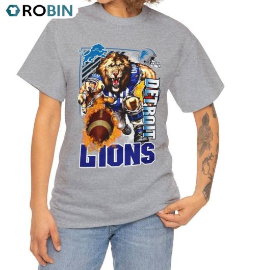 Detroit Lions Nfl Shirt, Sports Fan Team Unisex Shirt