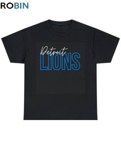 Detroit Lions Shirt, Football Tee Tops Unisex T-shirt