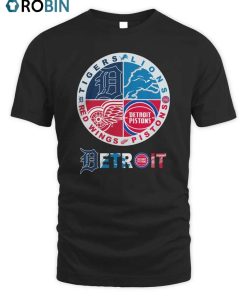 Detroit Sports 2023 Shirt, Pistons And Red Wings 2023 Long Sleeve