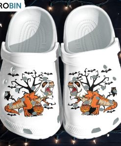 Dinosaur Disguise Halloween Crocs Shoes