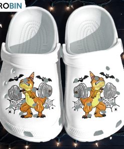Dinosaur Gym Halloween Crocs Shoes