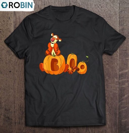 Disney Halloween Tigger Boo Pumpkins Version Unisex Shirt