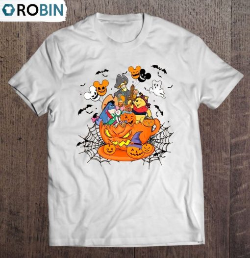 Disney Pooh Halloween Winnie The Pooh Unisex Shirt
