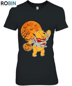 Disney Pooh Mummy Pumpkin Winnie The Pooh Halloween Unisex Shirt