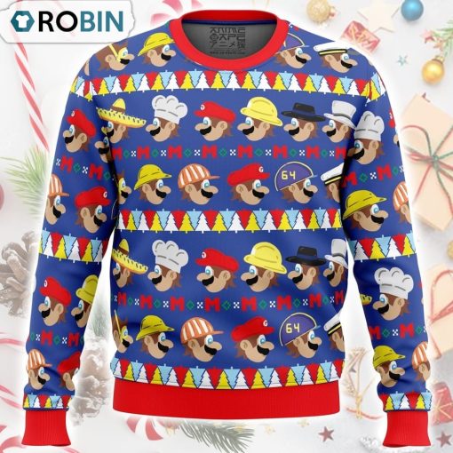 Do The Odyssey Super Mario Bros. Ugly Christmas Sweater