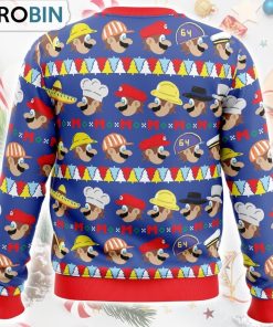 Do The Odyssey Super Mario Bros. Ugly Christmas Sweater
