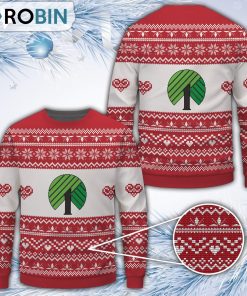 Dollar Tree Red Merry Christmas All Over Print Ugly Sweater Dollar Tree Red Merry Christmas All Over Print Ugly Sweater