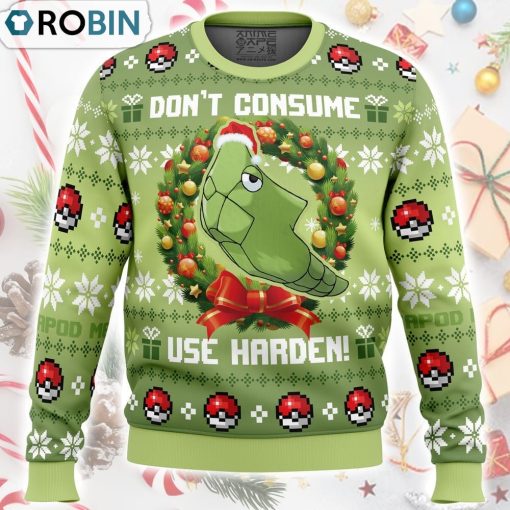 Don’t Consume Pokemon Ugly Christmas Sweater