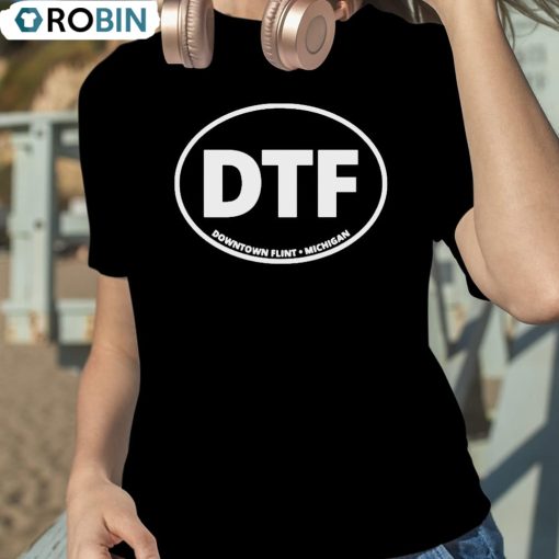 Dtf Downtown Flint Michigan Shirt