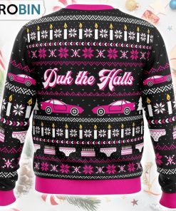 Duk the Halls Sixteen Candles Ugly Christmas Sweater
