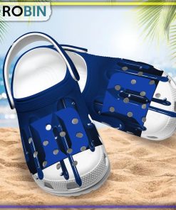Duke Blue Devils 3D Melting Paint Printed Crocs Shoes