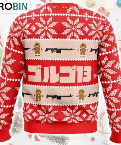 Duke Togo Golgo 13 Ugly Christmas Sweater