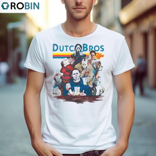 Dutch Bros Coffee Top Killers Halloween Shirt, Hoodie, Ladies Tee