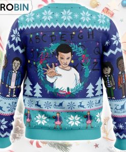 Eleven Stranger Things Ugly Christmas Sweater Eleven Stranger Things Ugly Christmas Sweater