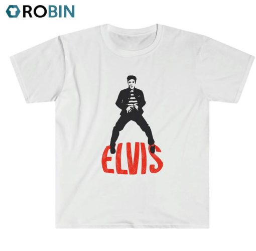 Elvis Unisex Shirt, Inspirational Long Sleeve Tee Tops For Movie Lovers
