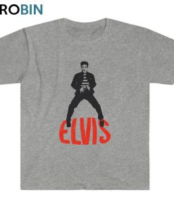Elvis Unisex Shirt, Inspirational Long Sleeve Tee Tops For Movie Lovers