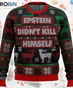 Epstein Ugly Christmas Sweater