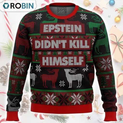 Epstein Ugly Christmas Sweater