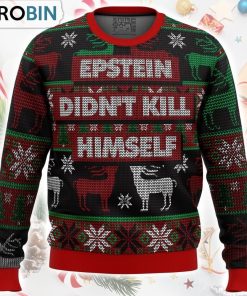 Epstein Ugly Christmas Sweater