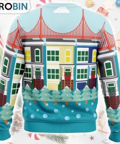 Everywhere Full House Ugly Christmas Sweater