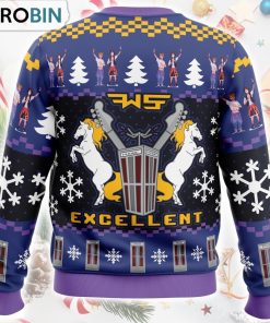 Excellent Bill and Ted Ugly Christmas Sweater