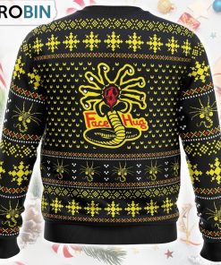 Face Hugs For Everyone Alien Ugly Christmas Sweater