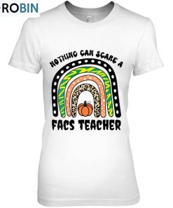 Family And Consumer Science Teacher Facs Groovy Halloween Unisex Shirt
