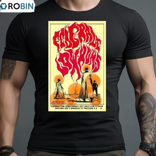 Federale Low Hums Portland, Oregon Event 07.30.2023 Poster Shirt