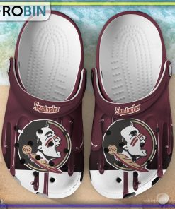 Florida State Seminoles 3D Melting Paint Printed Crocs Shoes Florida State Seminoles 3D Melting Paint Printed Crocs Shoes