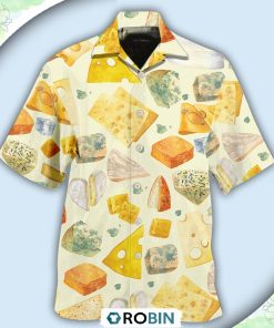 Food Cheese Beautiful Food Life Casual Button-Down Shirt