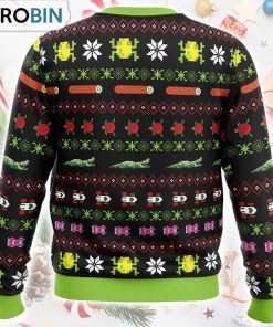 Frogs, Logs & Automobiles Frogger Ugly Christmas Sweater