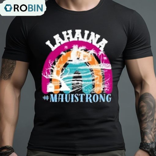 Fundraiser Lahaina Banyan Tree T Shirt